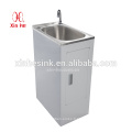 Lavabo en acier inoxydable avec armoire 30L / 38L / 45L / 2 * 45L